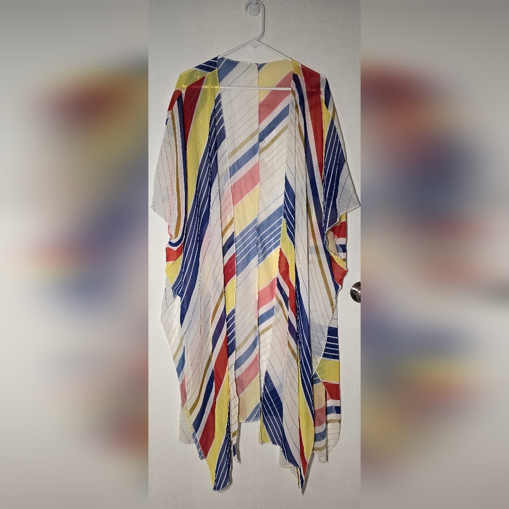 Kimono Cover Up Shawl - L